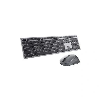 Image de Clavier et Souris sans Fil DELL KM7321W UK (QWERTY) RF 2,4 GHz Bluetooth 5.0 4000 DPI