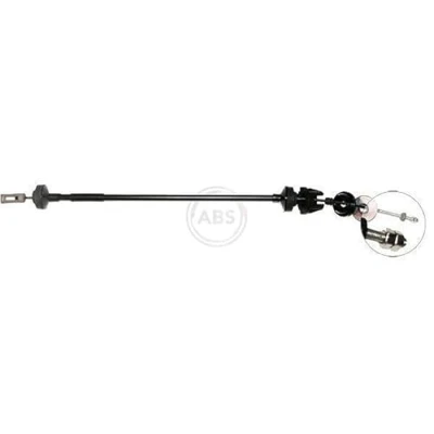 Image de A.B.S. K23370 Câble d&#039;Embrayage PEUGEOT: 205 Cabriolet, II 3/5 portes, F Van