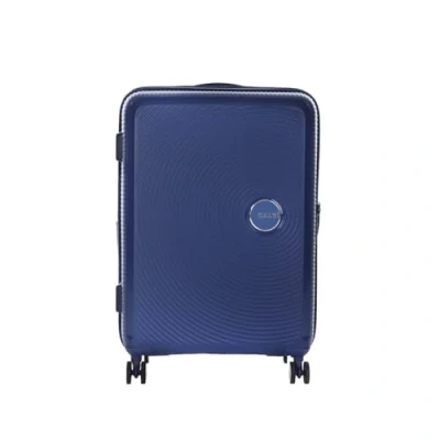 Image de American Tourister Soundbox Étui extensible Spinner M, 67 cm, 81 L, bleu (Midnight Navy)