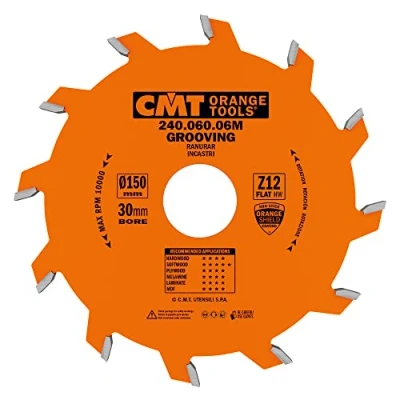 Image de CMT Orange Tools 240,060,06 m scie circulaire à rainer 150 x 30 6 z 12