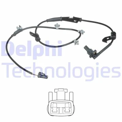 Image de DELPHI SS20531 Capteur ABS actif 1140 HYUNDAI: Coupe II