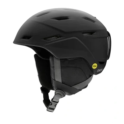Image de SMITH Mission MIPS Casque de Ski/Snowboard Adulte Unisexe, Matte Black, Large