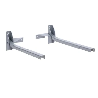 Image de Sauvic 89430 Séchoir à Linge Mural Rabattable Acier Gris 54 cm