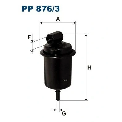 Image de FILTRON PP 876/3 Filtre à Carburant de conduite 8 HYUNDAI: Atos