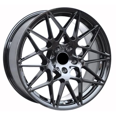 Image de JEU DE 4 JANTES, PDW 5167 19x8.5 5x120 ET35 BL noir