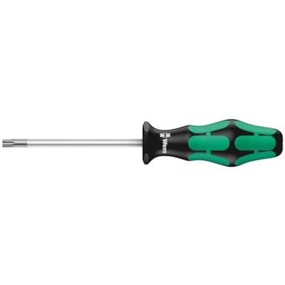 Image de Wera 05028048001 367 Tournevis TORX HF avec fonction de retenue, TX 8 x 60 mm, Noir/vert