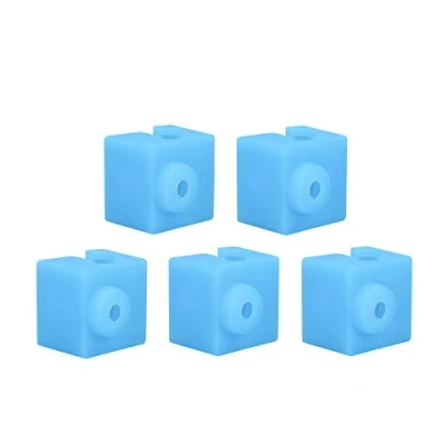 Image de Silicone Sock Hotend 3D Printer Parts Compatible pour E3D V5 / Anycubic Original Heating Aluminium Block 5 PCS