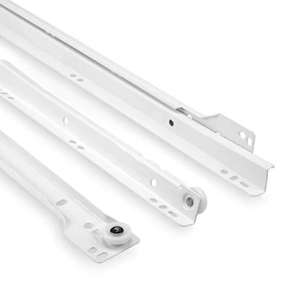Image de SO TECH® Extension de tiroir rail guidage à billes roulement TAW 01 / L 450 mm coulisse pour