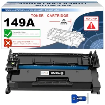Image de Compatible 149A W1490A (149X W1490X) Toner Cartouche pour HP Laserjet Pro 4002dw 4002dn MFP 4102dw 4102fdw 4102fdn Imprimante 2900 Pages [sans Puce, avec Outils]