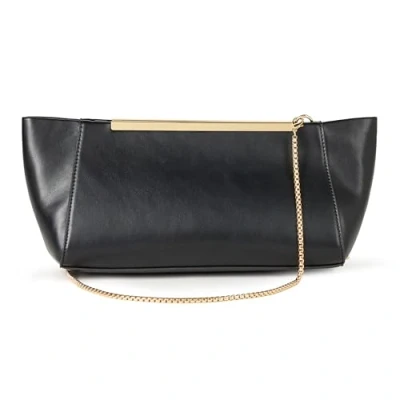 Image de The Drop Harlei Framed Clutch Embrayage, Noir, Taille Unique