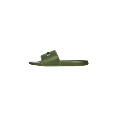 Image de Superdry TARP VEGAN POOL Slide MF310260A olive Kaki Taille 10 11, Vert Kaki, 44/45 EU