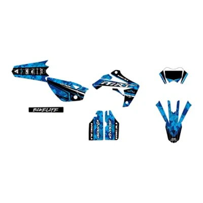 Image de KIT DECO MOTOCROSS ADAPTABLE RIEJU MRT 50 DE 2009 à 2021 WIX BLEU