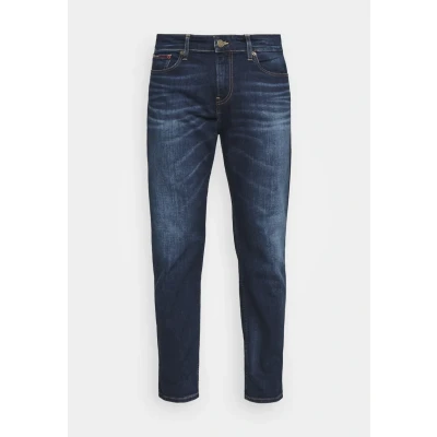 Image de Tommy Jeans Homme Ryan Reg Strght Asdbs Dm0dm09548 Pantalons En, Bleu (Aspen Dark Blue Stretch), 31W / 34L EU