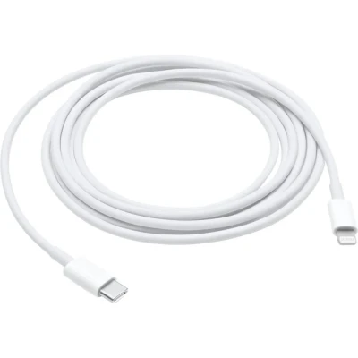 Image de Câble Lightning vers USB C de Original Apple 2 Mètre / Blanc Plastique
