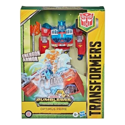 Image de Transformers Cyberverse Robot Action Ultimate Automatique Optimus Prime 22,5 cm