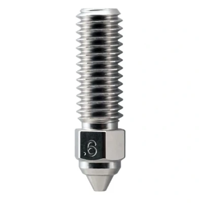 Image de Micro Swiss Brass Plated Wear Resistant Nozzle for Creality K1, K1 Max, CR M4 0.6mm