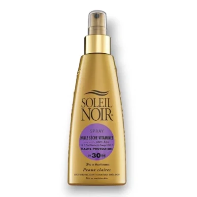 Image de Soleil Noir Spray Huile Sèche Vitaminée SPF30 150ml