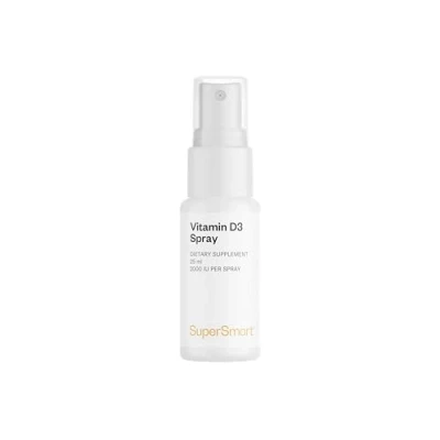 Image de Spray Vitamin D3 2000 IU Boost Immunitaire Contribue à la Santé des Os, Dents &amp; Muscles Haute Absorption Sans OGM 25 ml Supersmart
