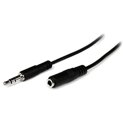 Image de StarTech.com Câble d&#039;extension audio stéréo Slim 3,5 mm de 1 m M/F