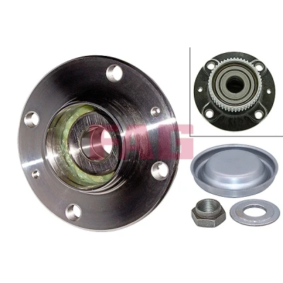 Image de FAG 713 6500 40 Kit de roulements roue la photo correspond au contenu livraison 129,00 PEUGEOT: 206 3/5 portes, SW
