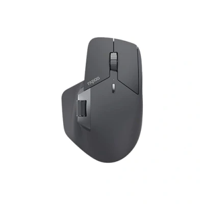 Image de Rapoo I Souris sans Fil MT760LW, Optique avec Adaptateur, 4000 dpi, 2,4 GHz, Batterie Rechargeable, Noir