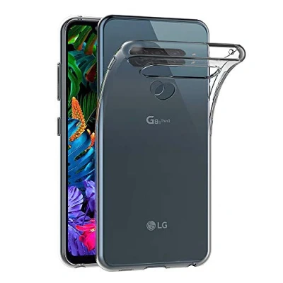 Image de AICEK Coque Compatible LG G8S ThinQ, Transparente Silicone pour Housse Etui Case (6,21 Pouces)