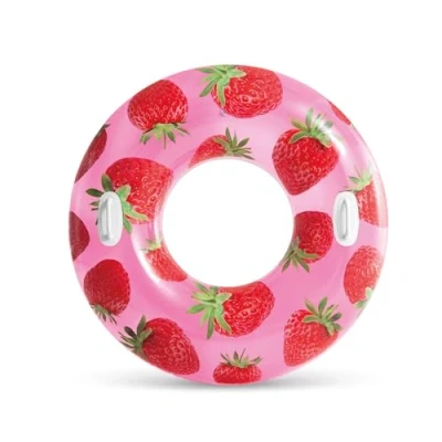 Image de Intex 56261NP Bouée Tube Motif Fruit Coloris aléatoire