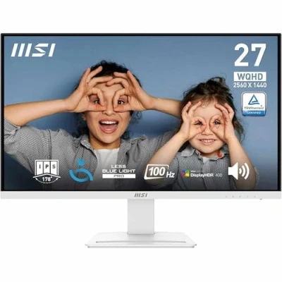 Image de MSI Pro MP273QW E2 écran plat de PC 68,6 cm (27 ) 2560 x 1440 pixels Wide Quad HD Blanc Neuf