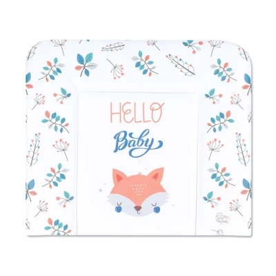 Image de Matelas à langer lavable 85 x 75 cm Pour table langer, commode lit d&#039;enfant Motif Renard