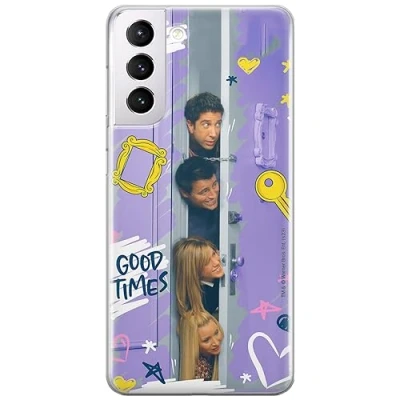 Image de ERT GROUP Coque de téléphone Portable pour Samsung S21 Original et sous Licence Officielle Friends Motif 036 Parfaitement adapté à la Forme du Portable, en TPU