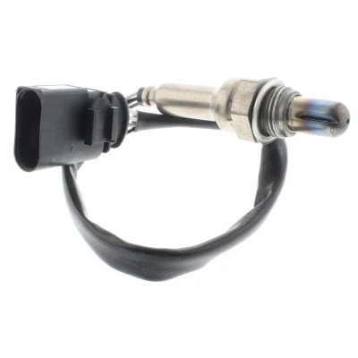 Image de VEMO V10 76 0010 Sonde lambda Qualité originale après catalyseur M18 x 1,5 de diagnostic, Filetage prégraissé noir 4 en forme D