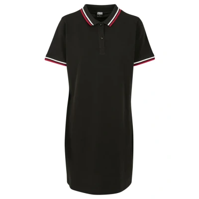 Image de Urban Classics Ladies POLO Dress Robe de jour, Femme, Taille: XS, Black