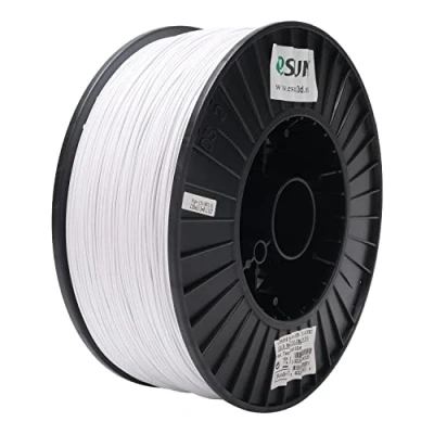 Image de eSUN PLA+ Filament 1.75mm, Renforcé Ténacité Imprimante 3D PLA Plus, Précision Dimensionnelle +/ 0.03mm, 3KG Bobine (6.6 LBS) d&#039;impression pour 3D, Blanc Froid