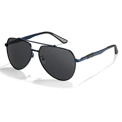 Image de Cyxus Lunette de Soleil Polarisées Classiques Extérieur UV400 pour La Conduite Pêche Voyage 1020B05