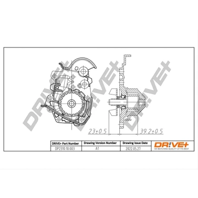 Image de Pompe à eau, refroidissement du moteur Dr!ve+ DP2310.10.003