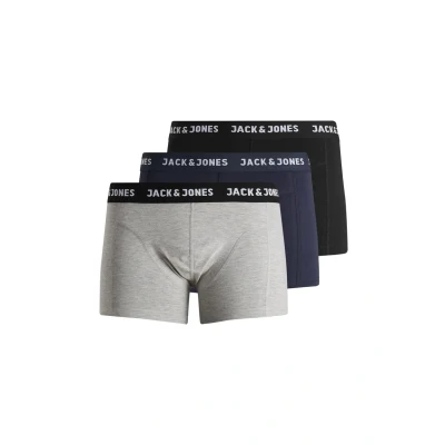 Image de Jack &amp; Jones Jacdna Trunks 3 PACK Shorty, Homme, Taille: Medium, Black