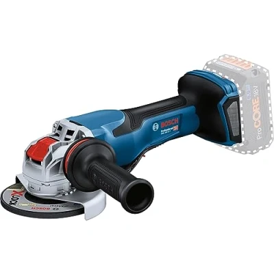 Image de Bosch Professional BITURBO Meuleuse angulaire sans fil avec X LOCK GWX 18V 15 P (puissance équivalente à 1 500 W en filaire, batteries ni chargeur, dans boîte carton)