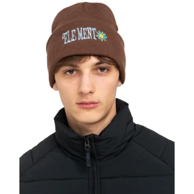 Image de Element DUSK Pattern Bonnet, Homme, Taille: XS/S, Chestnut