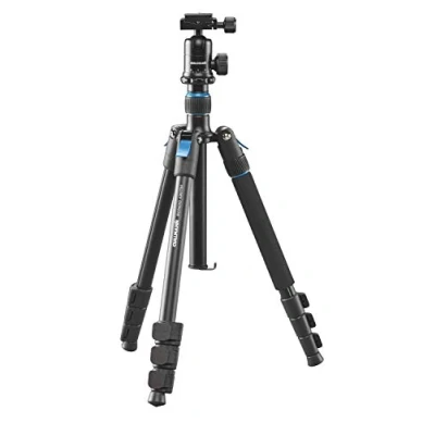 Image de Trépied de voyage Cullmann Rondo 430TM RB6.5 avec rotule, capacité charge 3kg, taille du sac 39cm, extension 135cm, noir