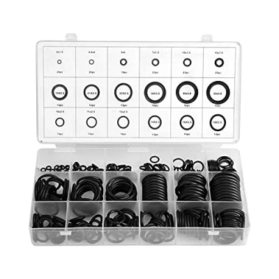 Image de joints toriques 279pcs 18 tailles en caoutchouc hydraulique de joint plomberie kit d&#039;assortiment pour voiture