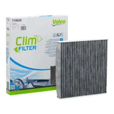 Image de VALEO CLIMFILTER PROTECT 715629 Filtre d&#039;habitacle à charbon actif 216 225 34 CITROËN: Berlingo / First I, Xsara 5 portes