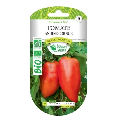 Image de Graines tomate andine cornue BIO Les Doigts Verts