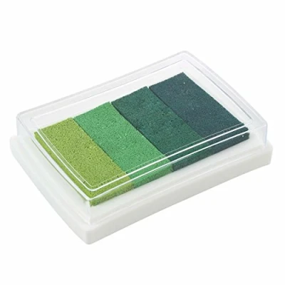 Image de Tampon Encreur Encre Scrapbooking Multicolore Vert Degrade