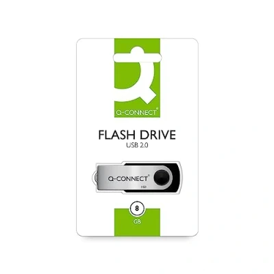 Image de Q Connect QCONFD8GBEVO Clé USB Blanc 8 Go