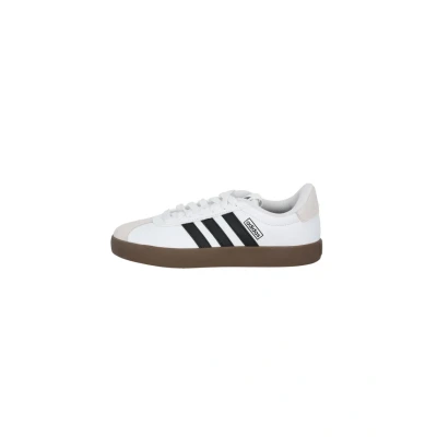 Image de Chaussures Adidas Vl Court 3.0 Blanc Lacets Textile