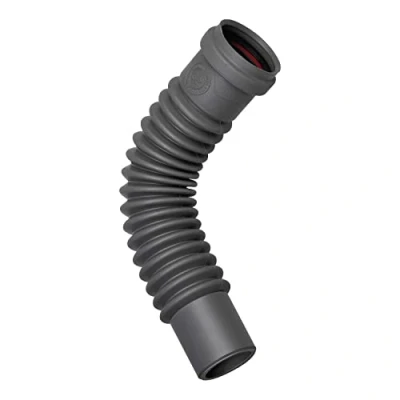 Image de Wirquin 79019011 Raccord wc souple magicoude M/F D32, à emboîter (push fit) pour évacuation, gris
