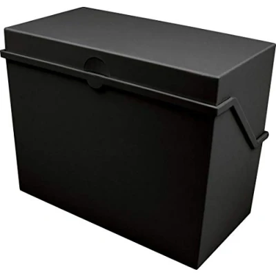 Image de helit boîte de fichier pour cartes A6 horizontal noir