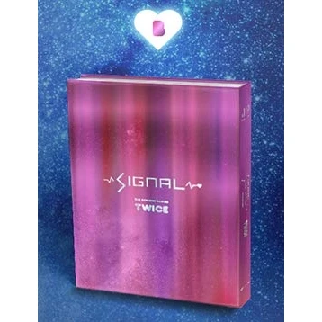Image de JYP Entertainment Twice Signal [B ver.] (4th Mini Album) 1CD+88p Photobook+1Photocard+1Special Photocard+1Photo+Double Side Extra Photocards Set