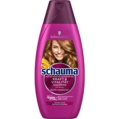 Image de Schwarzkopf Shampoing Force &amp; vitalité 400 ml