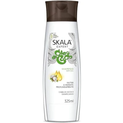 Image de SKALA EXPERT Shampooing à l&#039;huile de coco 325 ml 100% vegan Nourrit et répare les cheveux plus abîmés.